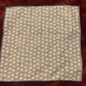 J Crew Floral Pocket Square